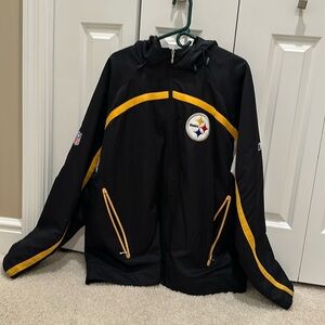 Mens Reebok Pittsburgh Steelers jacket